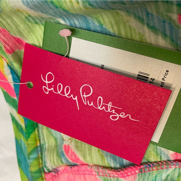 LILLY PULITZER Jessica Dress NWT Size Large Tiki Pink - Picture 4 of 11